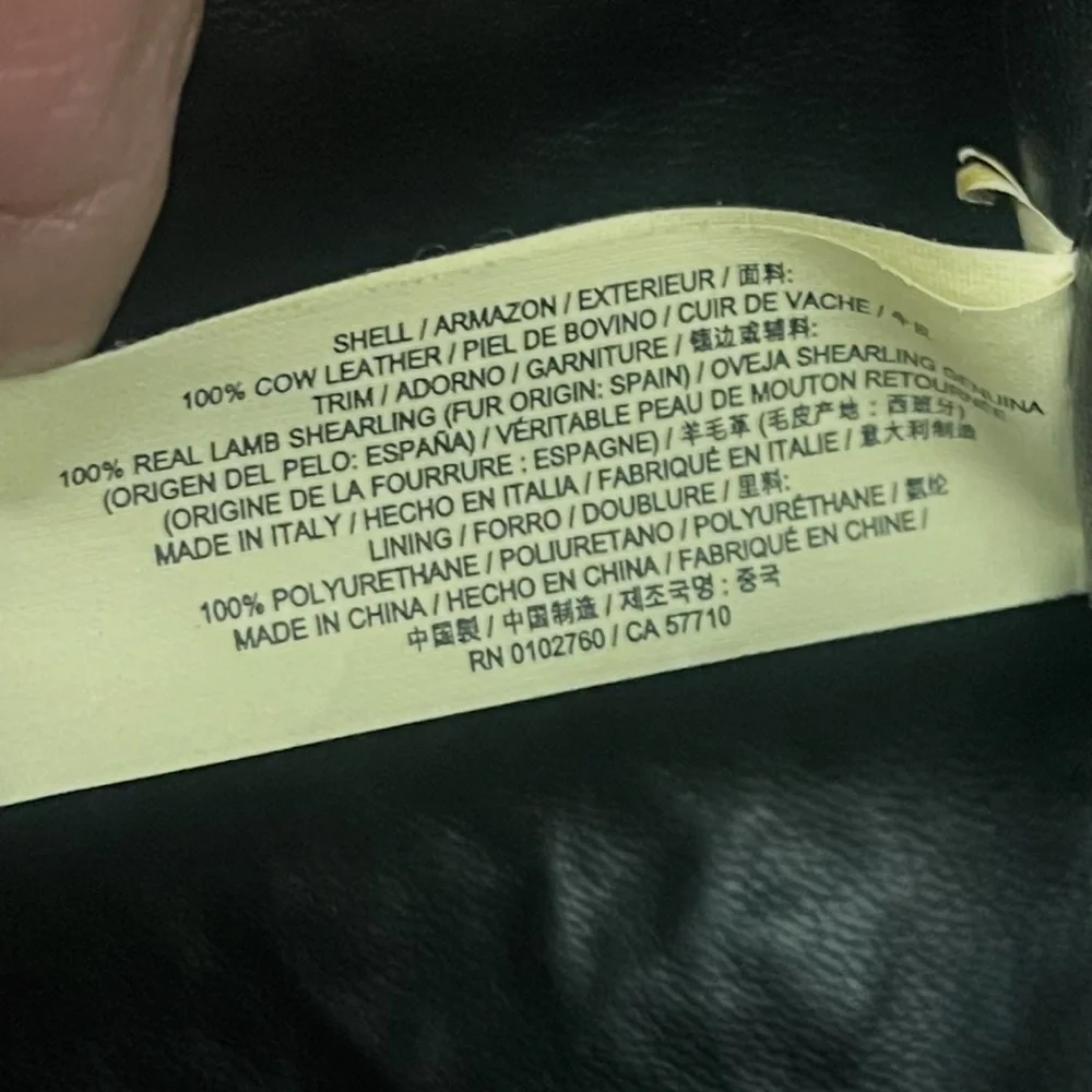 Kate Spade RARE New York Hayes Street Shearling Teba Backpack - Picture 16 of 17